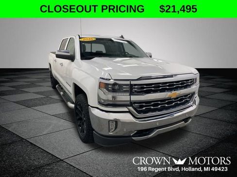 Used 2016 Chevrolet Silverado 1500 LTZ w/ Sport Package image 1