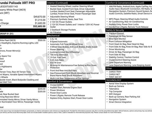 New 2026 Hyundai Palisade XRT Pro image 8