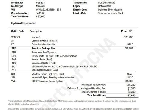 New 2026 Porsche Macan S image 6