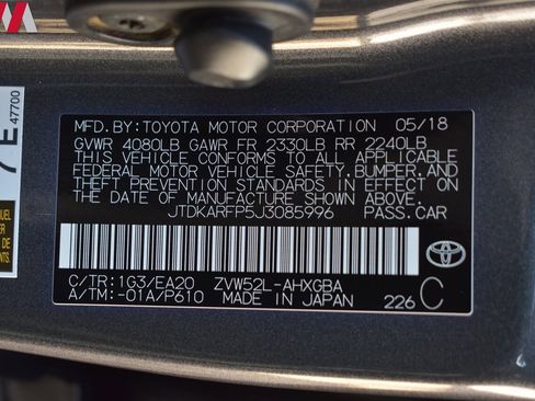 Used 2018 Toyota Prius Prime Premium image 30