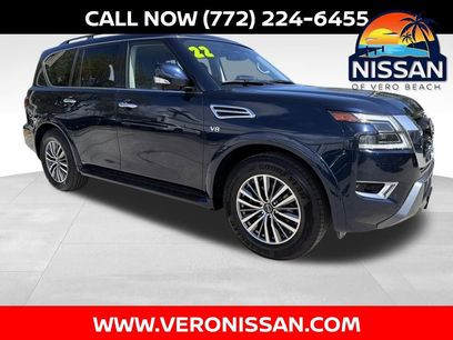 Used 2022 Nissan Armada SL w/ Captain's Chairs Package