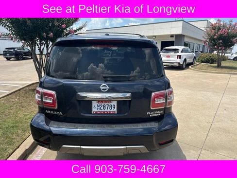 Used 2019 Nissan Armada Platinum w/ Captain's Chairs Package RWD image 6