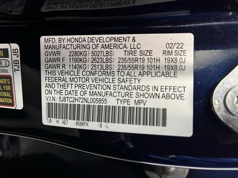 Certified 2022 Acura RDX AWD w/ Advance Package image 24