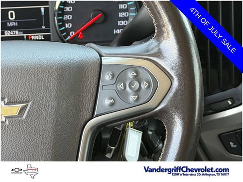 Used 2018 Chevrolet Silverado 1500 LTZ w/ Texas Edition RWD image 14