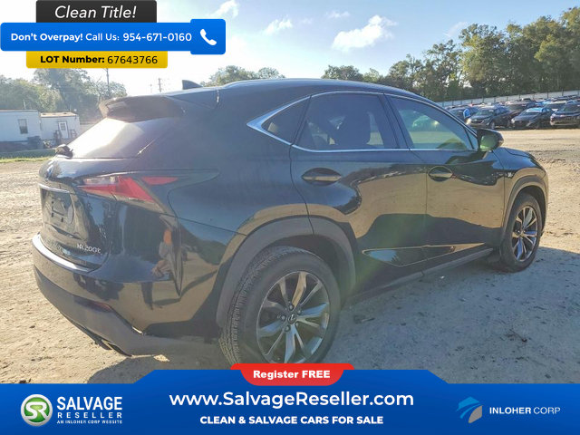 Used 2017 Lexus NX 200t F Sport w/ F Sport Premium Package FWD image 4
