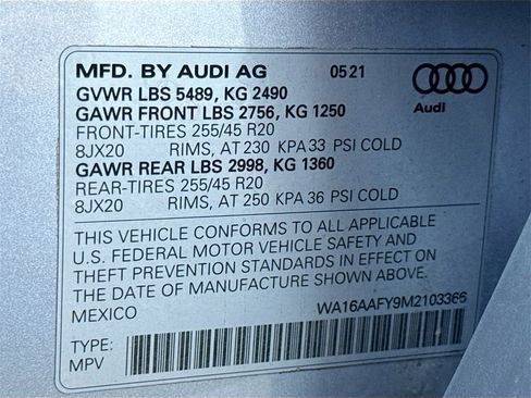 Used 2021 Audi Q5 Prestige image 27