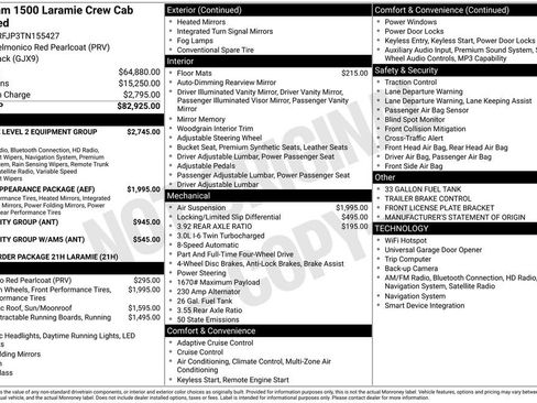Used 2026 RAM 1500 Laramie AWD/4WD image 36