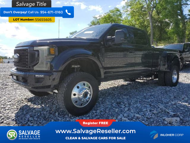 Used 2022 Ford F450 Platinum w/ FX4 Off-Road Package AWD/4WD image 1