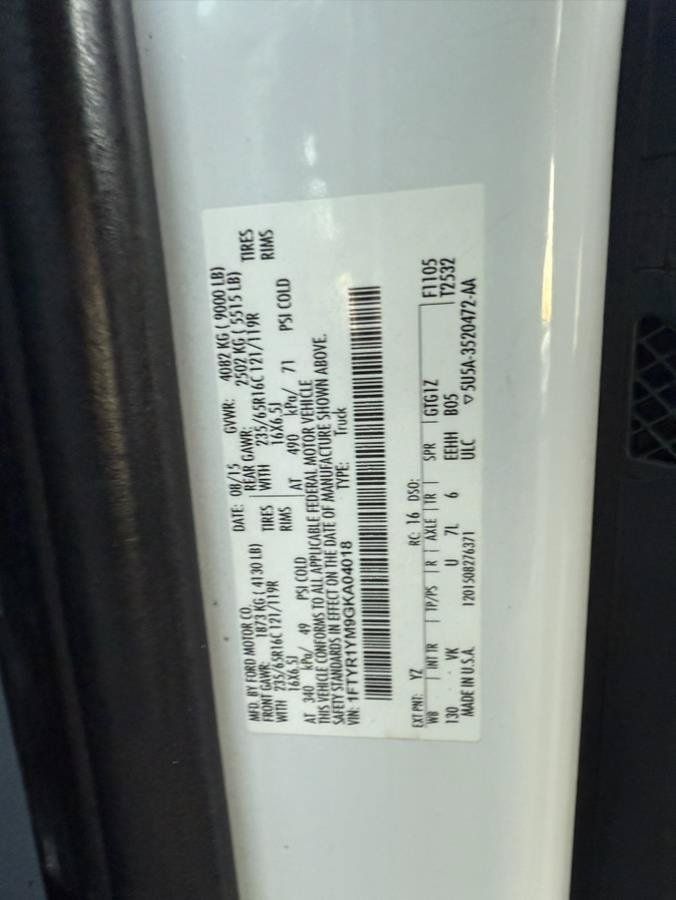 Used 2016 Ford Transit 250 130 Low Roof RWD image 22