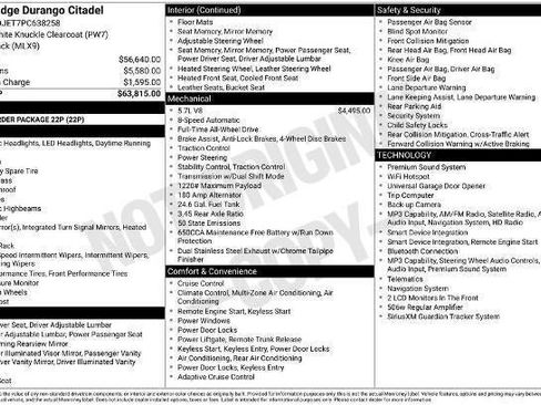 Used 2023 Dodge Durango Citadel AWD/4WD image 33