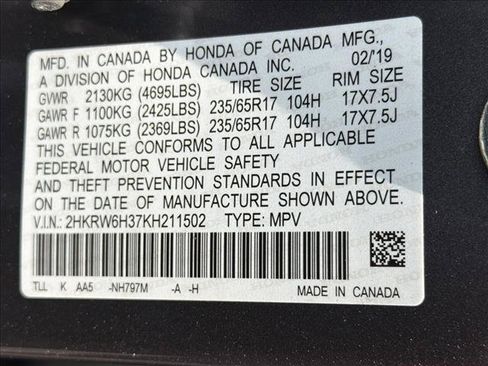Used 2019 Honda CR-V LX image 27