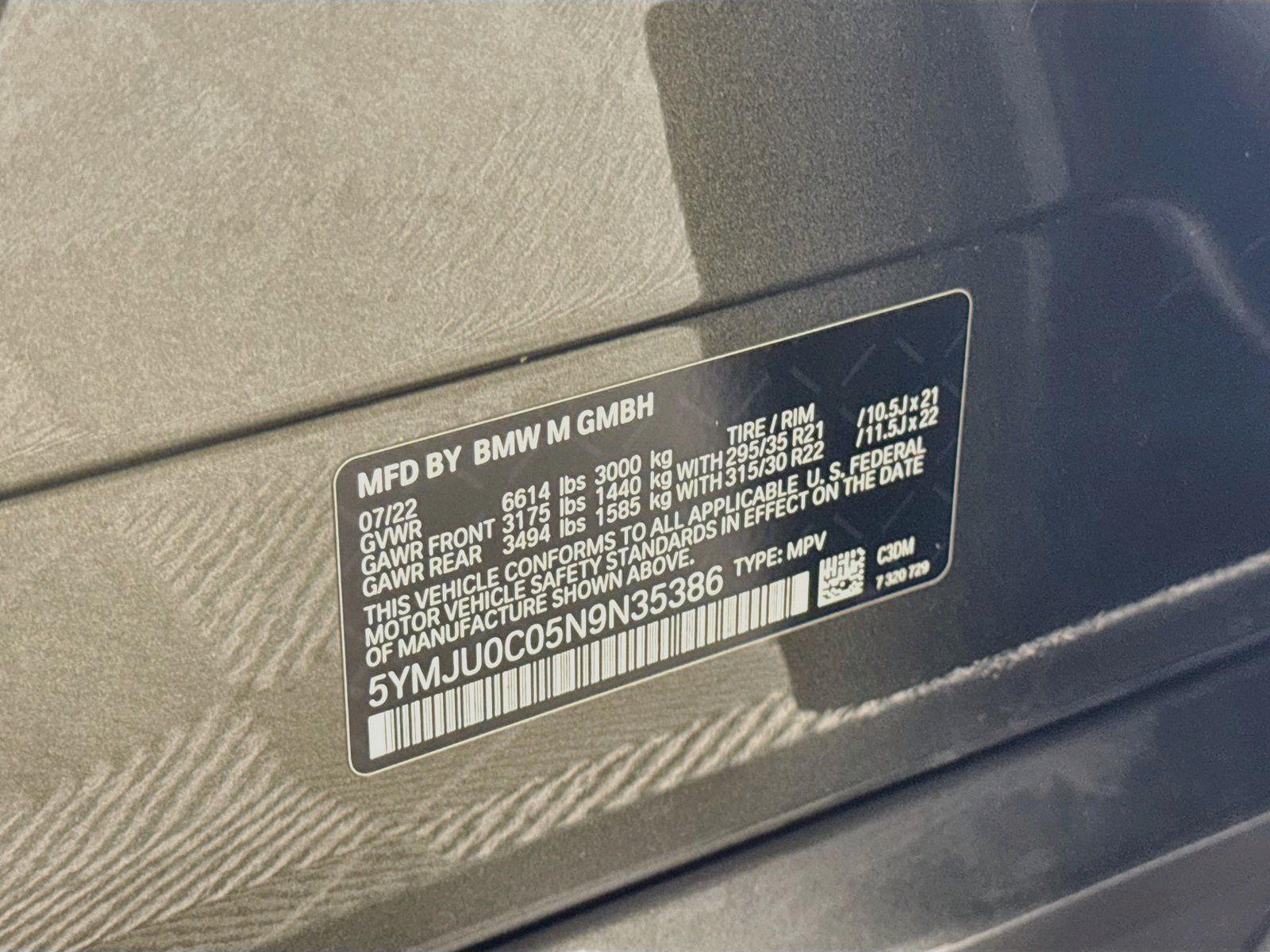 Used 2022 BMW X5 M w/ Competition Package 2 AWD/4WD image 32