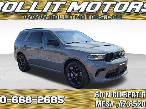 Used 2023 Dodge Durango R/T w/ Hemi Orange Plus Package RWD image 1