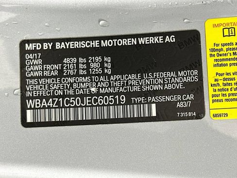 Used 2018 BMW 430i Convertible RWD image 37