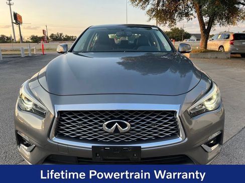 Used 2021 INFINITI Q50 Luxe w/ All Weather Package AWD/4WD image 2