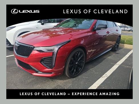 Used 2023 Cadillac CT4 V w/ Technology Package AWD/4WD image 1