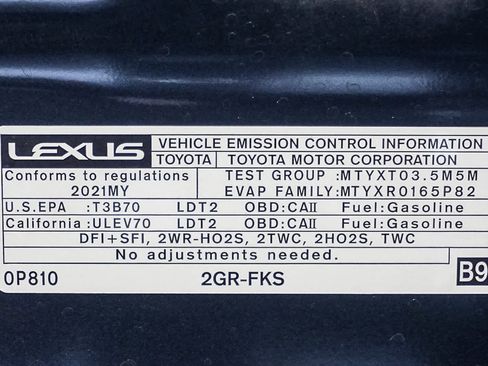 Certified 2021 Lexus RX 350 FWD w/ Premium Package image 32