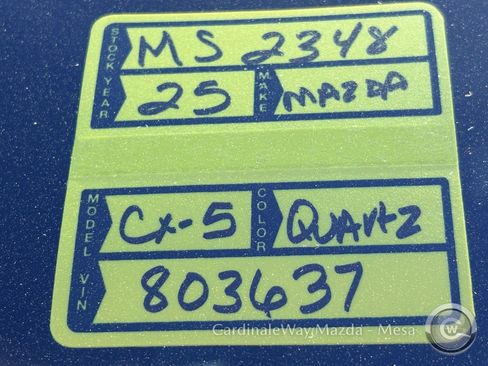 New 2025 MAZDA CX-5 AWD 2.5 S w/ Select Package image 20