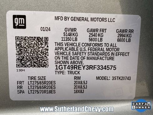 Used 2024 GMC Sierra 2500 Denali w/ Denali Reserve Package image 64