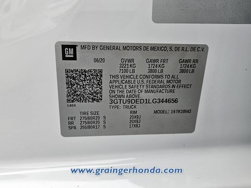 Used 2020 GMC Sierra 1500 SLT w/ SLT Premium Package image 13