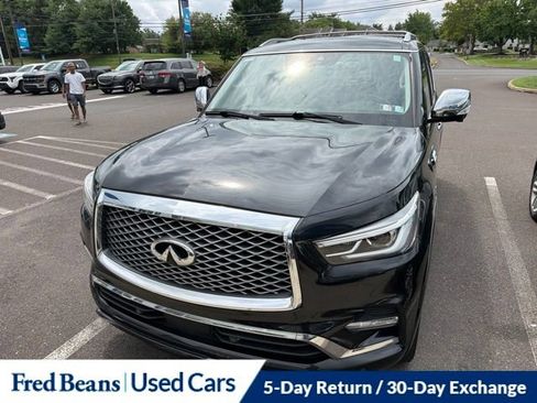 Used 2020 INFINITI QX80 Luxe w/ Sensory Package AWD/4WD image 1