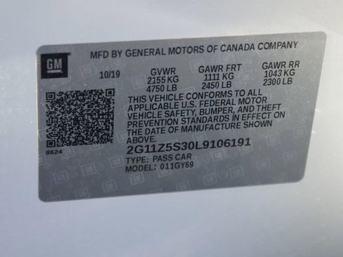 Certified 2020 Chevrolet Impala LT w/ LT Convenience Package image 25