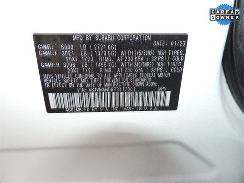 Certified 2023 Subaru Ascent Limited image 11