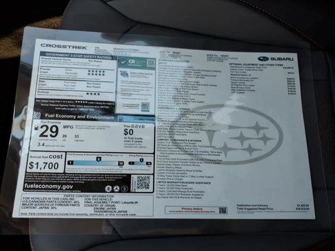 New 2026 Subaru Crosstrek 2.5i Limited image 40