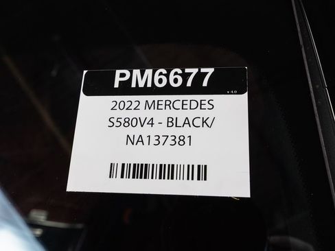 Used 2022 Mercedes-Benz S 580 4MATIC Sedan image 41