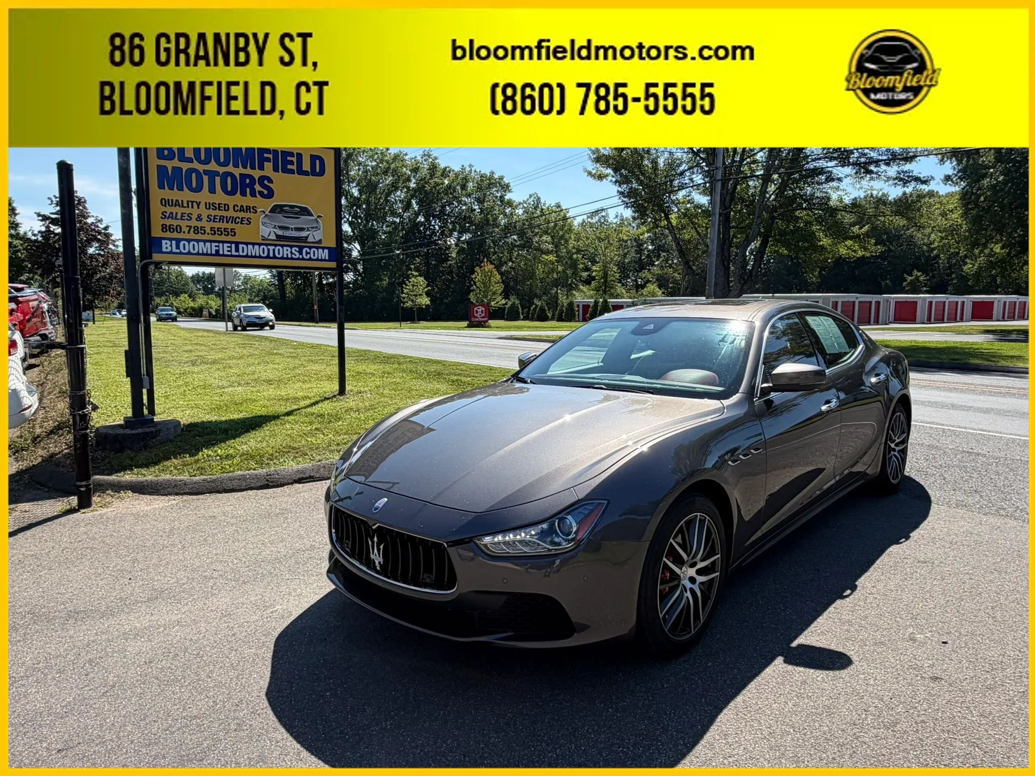 Used 2017 Maserati Ghibli S Q4 AWD/4WD image 1
