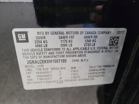 Used 2017 Chevrolet Equinox LT w/ Convenience Package FWD image 33