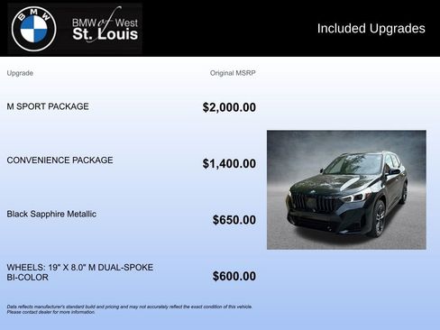 New 2026 BMW X1 xDrive28i w/ M Sport Package AWD/4WD image 17