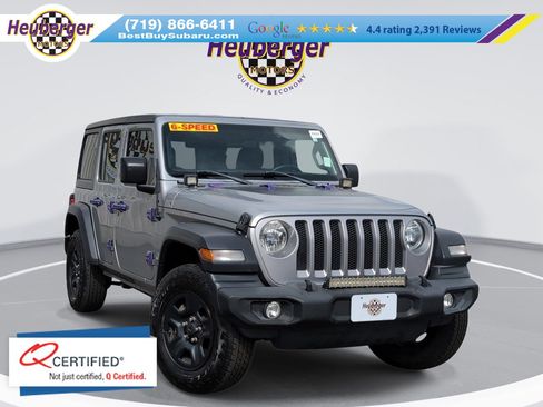 Used 2018 Jeep Wrangler Unlimited Sport AWD/4WD image 1
