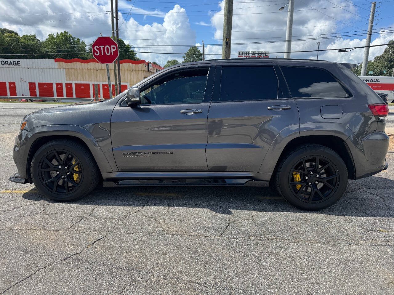 Used 2021 Jeep Grand Cherokee Trackhawk AWD/4WD image 3