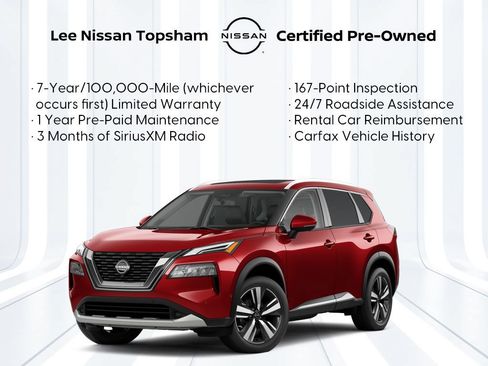 Certified 2023 Nissan Rogue SV w/ SV Premium B Package AWD/4WD image 2