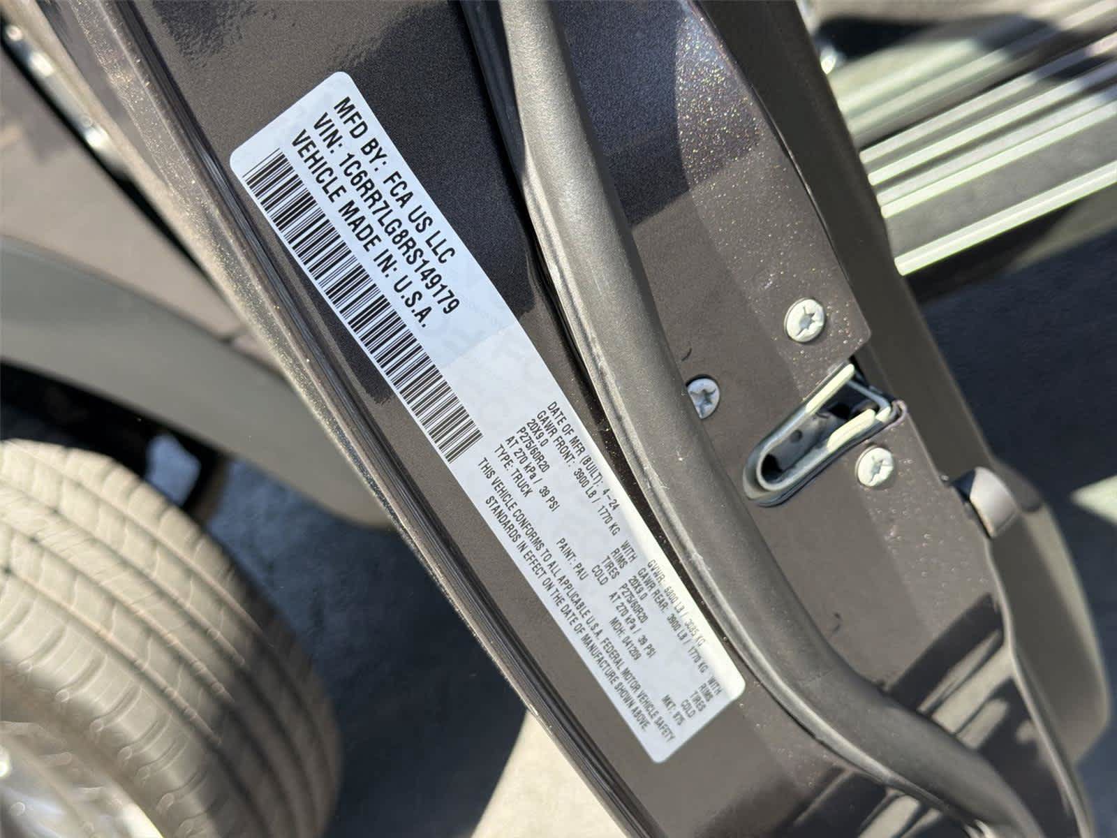 Used 2024 RAM 1500 Warlock AWD/4WD image 22