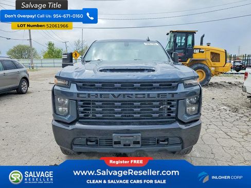 Used 2020 Chevrolet Silverado 2500 Custom w/ Custom Value Package AWD/4WD image 7
