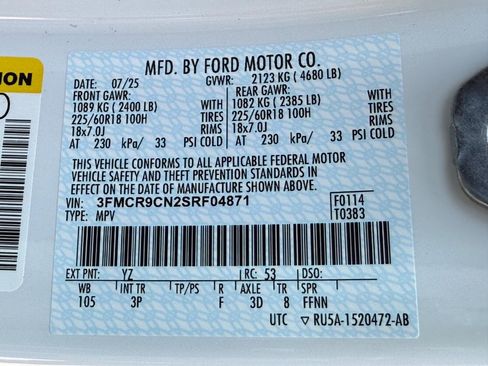 New 2025 Ford Bronco Sport Outer Banks w/ Outer Banks Tech Package+ image 18