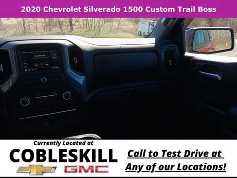 Used 2020 Chevrolet Silverado 1500 Custom Trail Boss w/ Custom Convenience Package AWD/4WD image 14