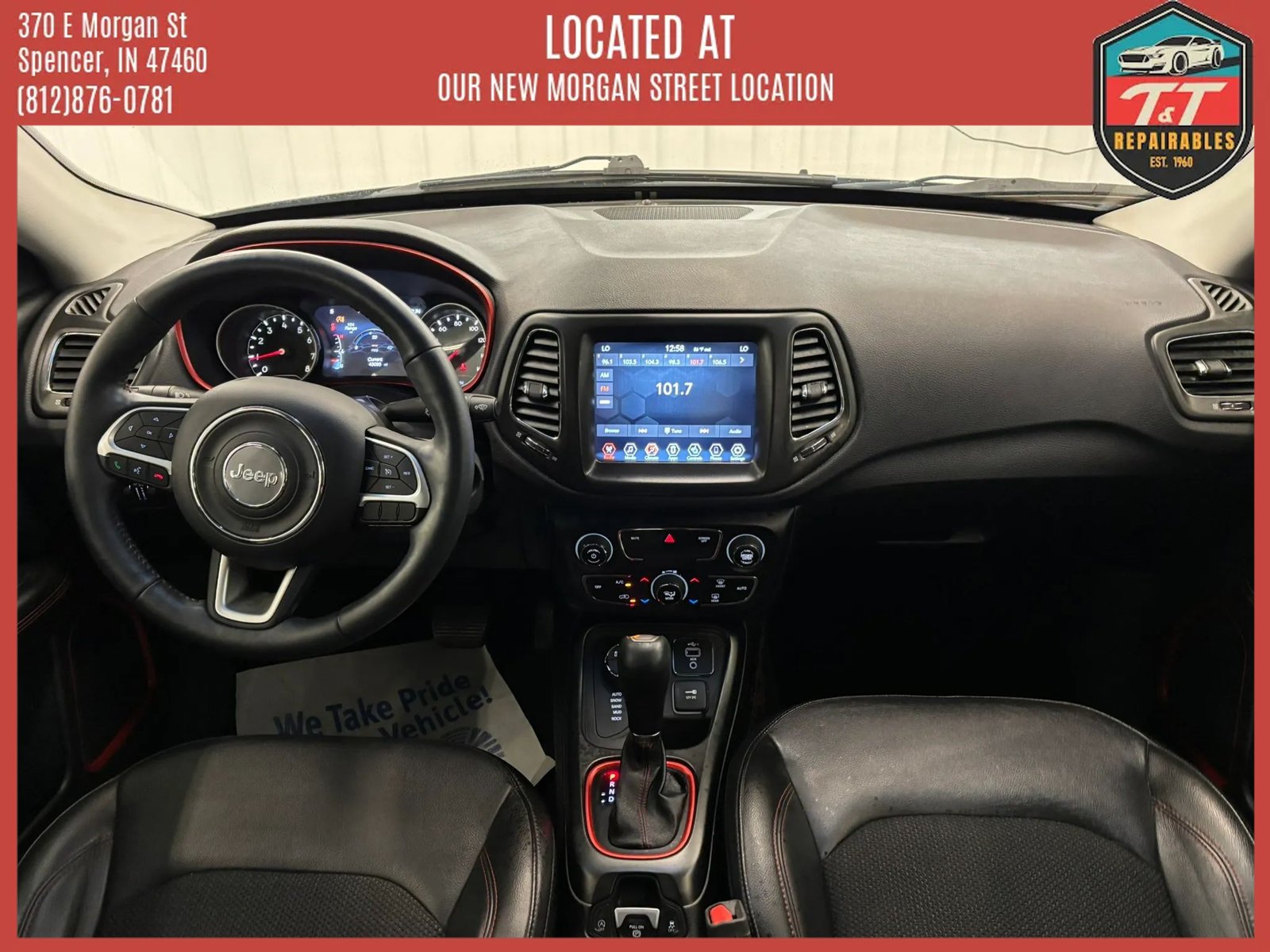 Used 2019 Jeep Compass Trailhawk w/ Cold Weather Group AWD/4WD image 34
