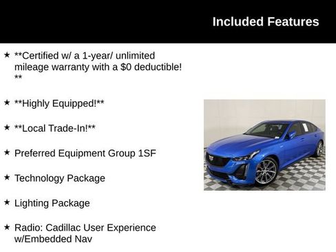 Certified 2024 Cadillac CT5 V w/ Premium Package RWD image 4