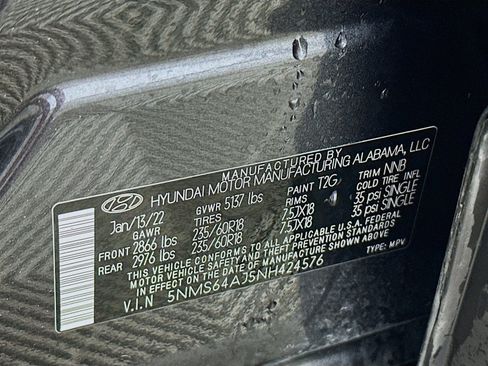 Used 2022 Hyundai Santa Fe XRT FWD image 30