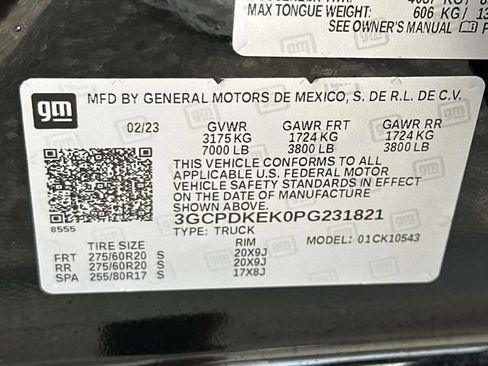 Certified 2023 Chevrolet Silverado 1500 LT AWD/4WD image 32