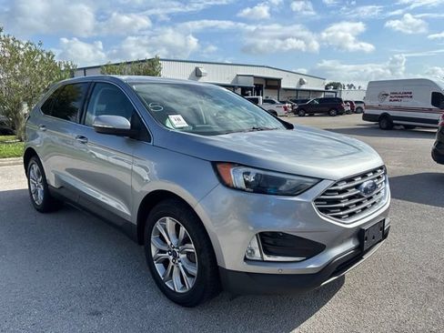 Used 2022 Ford Edge Titanium w/ Cargo Accessory Package AWD/4WD image 3
