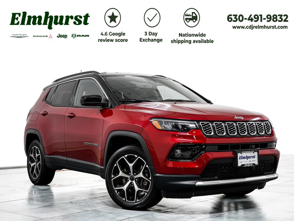 Certified 2025 Jeep Compass Limited AWD/4WD image 1