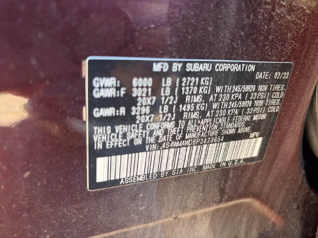 Used 2023 Subaru Ascent Touring AWD/4WD image 29