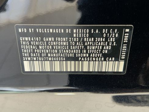 New 2026 Volkswagen Jetta SE FWD image 21
