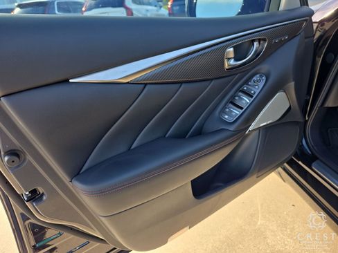 Used 2024 INFINITI Q50 Red Sport 400 w/ Black Opal Edition image 8