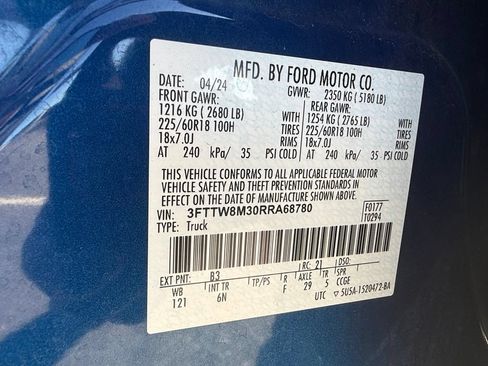 Used 2024 Ford Maverick Lariat FWD image 4