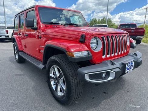 Used 2020 Jeep Wrangler Unlimited Sahara AWD/4WD image 7
